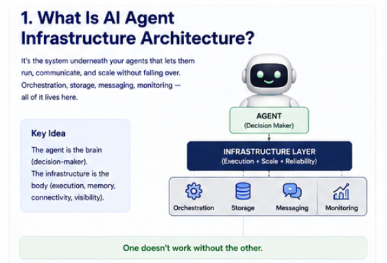 AI agent infrastructure architecture