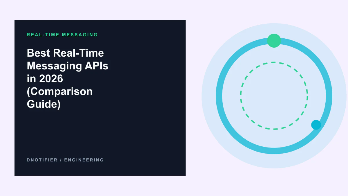 Best Real-Time Messaging APIs in 2026 (Comparison Guide)