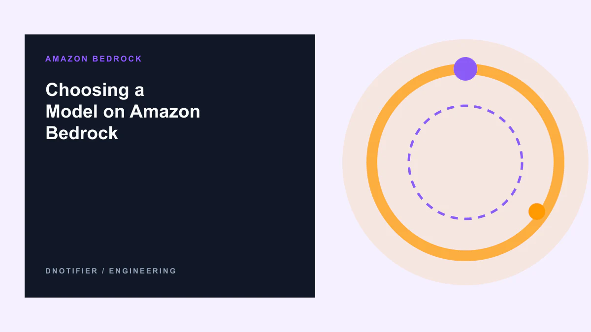 Choosing a Model on Amazon Bedrock