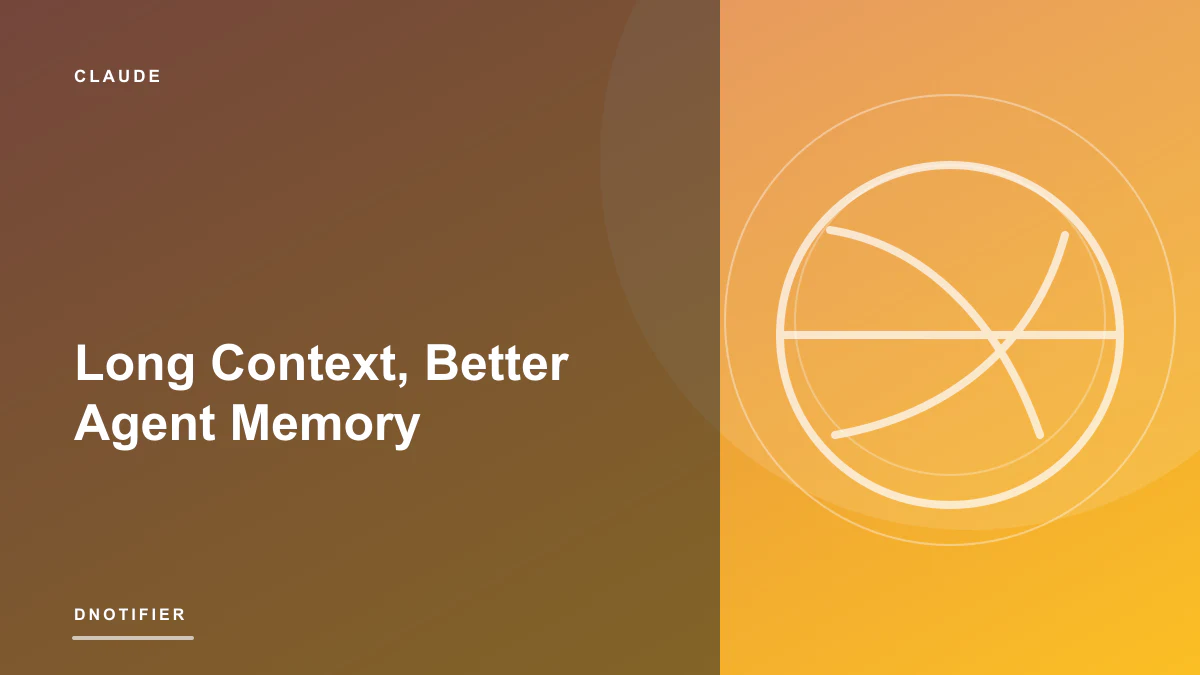 Long Context, Better Agent Memory