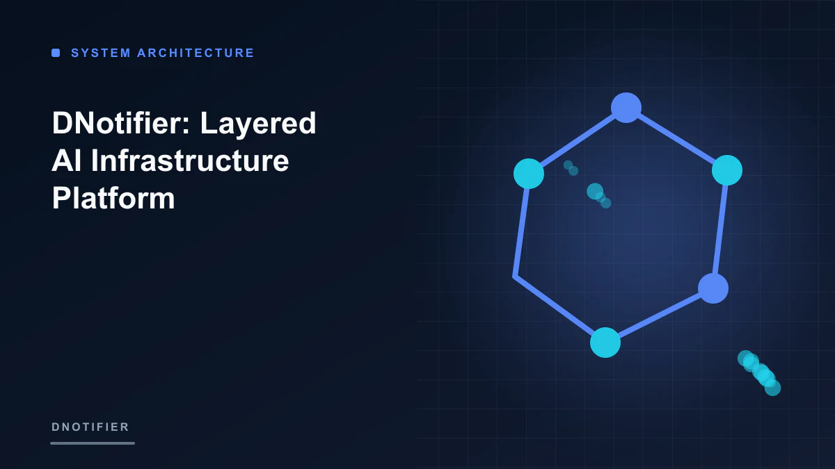 DNotifier: Layered AI Infrastructure Platform