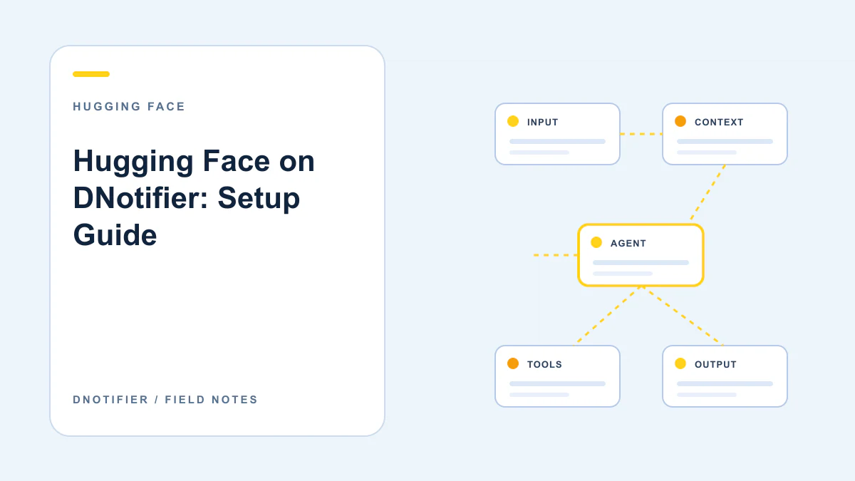 Hugging Face on DNotifier: Setup Guide